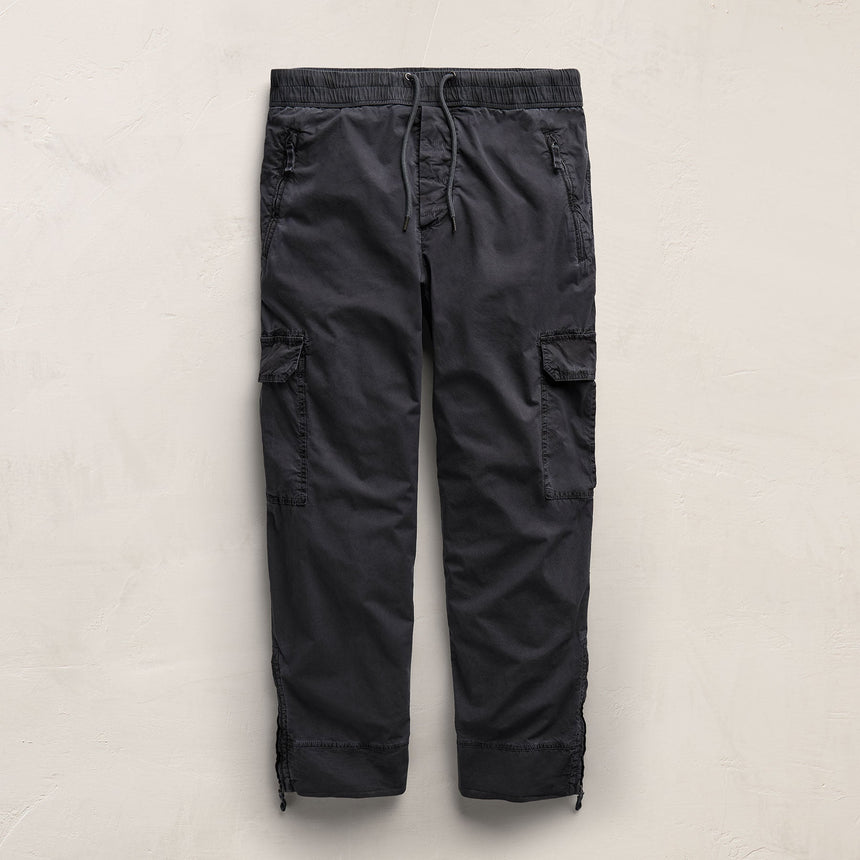 Parachute Poplin Cargo in Blue Noir Pigment | James Perse Los Angeles