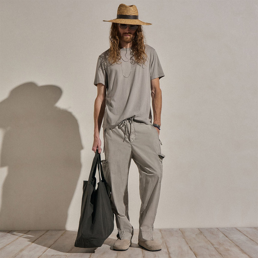Parachute Poplin Cargo - Fog Pigment