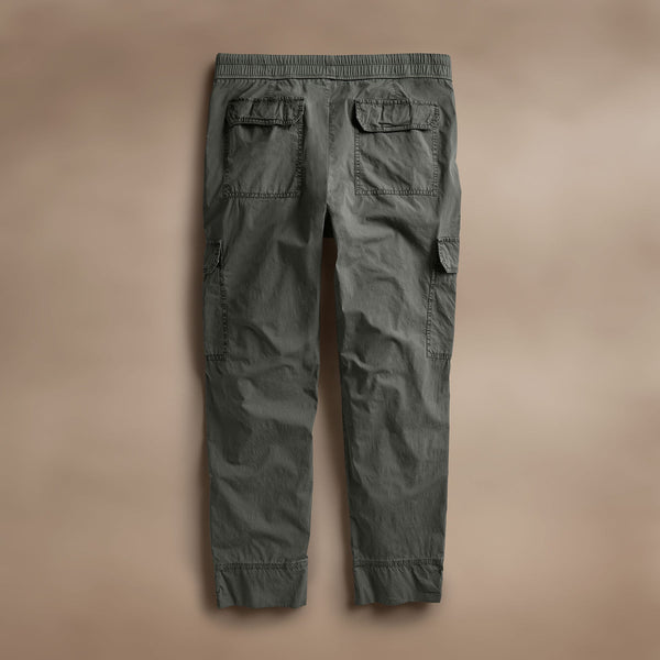 Strtch Spm Ppln Zp Pocket Crg in Granite Pigment | James Perse Los Angeles