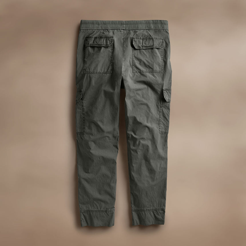 Strtch Spm Ppln Zp Pocket Crg in Granite Pigment | James Perse Los Angeles