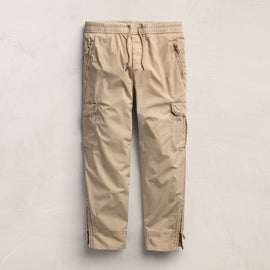 Parachute Poplin Cargo in Light Khaki Pigment | James Perse Los Angeles