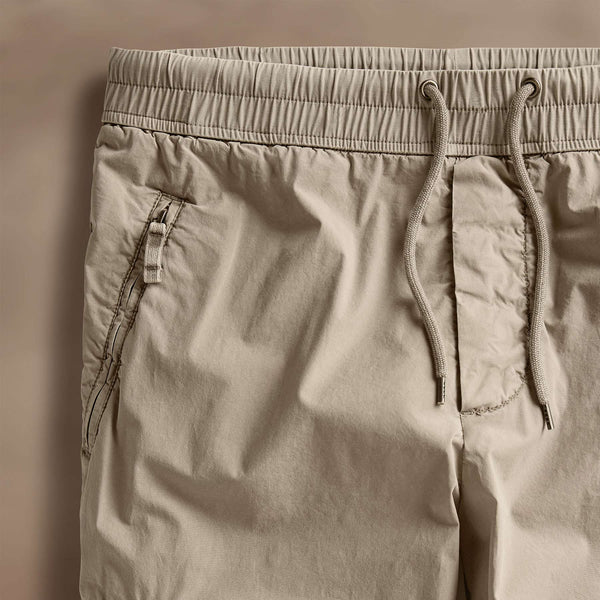 Strtch Spm Ppln Zp Pocket Crg in Overcast Pigment | James Perse Los Angeles