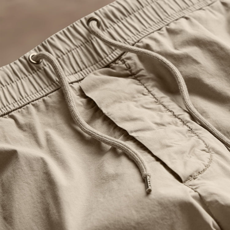 Strtch Spm Ppln Zp Pocket Crg in Overcast Pigment | James Perse Los Angeles