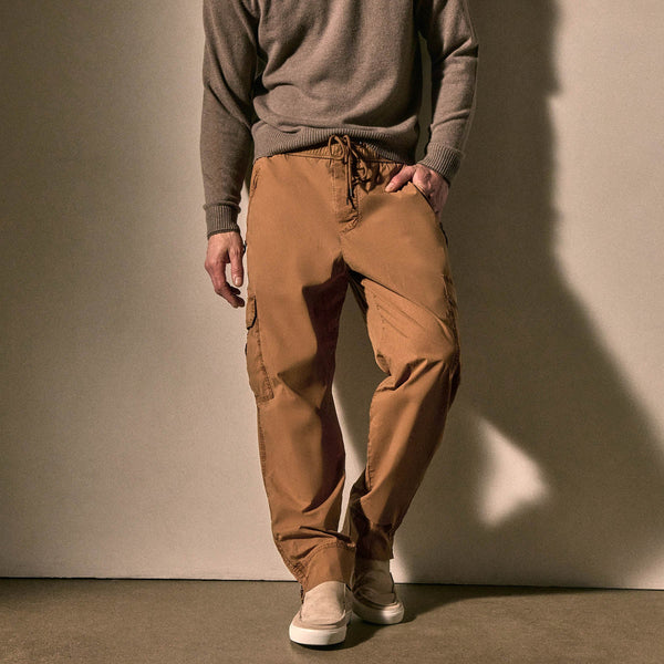 Parachute Poplin Cargo - Whiskey Pigment