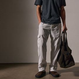 Parachute Poplin Cargo - White
