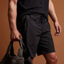 Parachute Flight Short in Black | James Perse Los Angeles