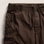 Parachute Poplin Cargo Short in Bark Pigment | James Perse Los Angeles