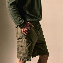 Parachute Poplin Cargo Short - Birch Pigment