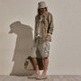 Parachute Poplin Cargo Short in Fog Pigment | James Perse Los Angeles