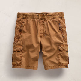 Parachute Poplin Cargo Short in Whiskey Pigment | James Perse Los Angeles