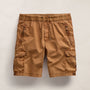 Parachute Poplin Cargo Short in Whiskey Pigment | James Perse Los Angeles