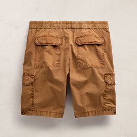 Parachute Poplin Cargo Short in Whiskey Pigment | James Perse Los Angeles