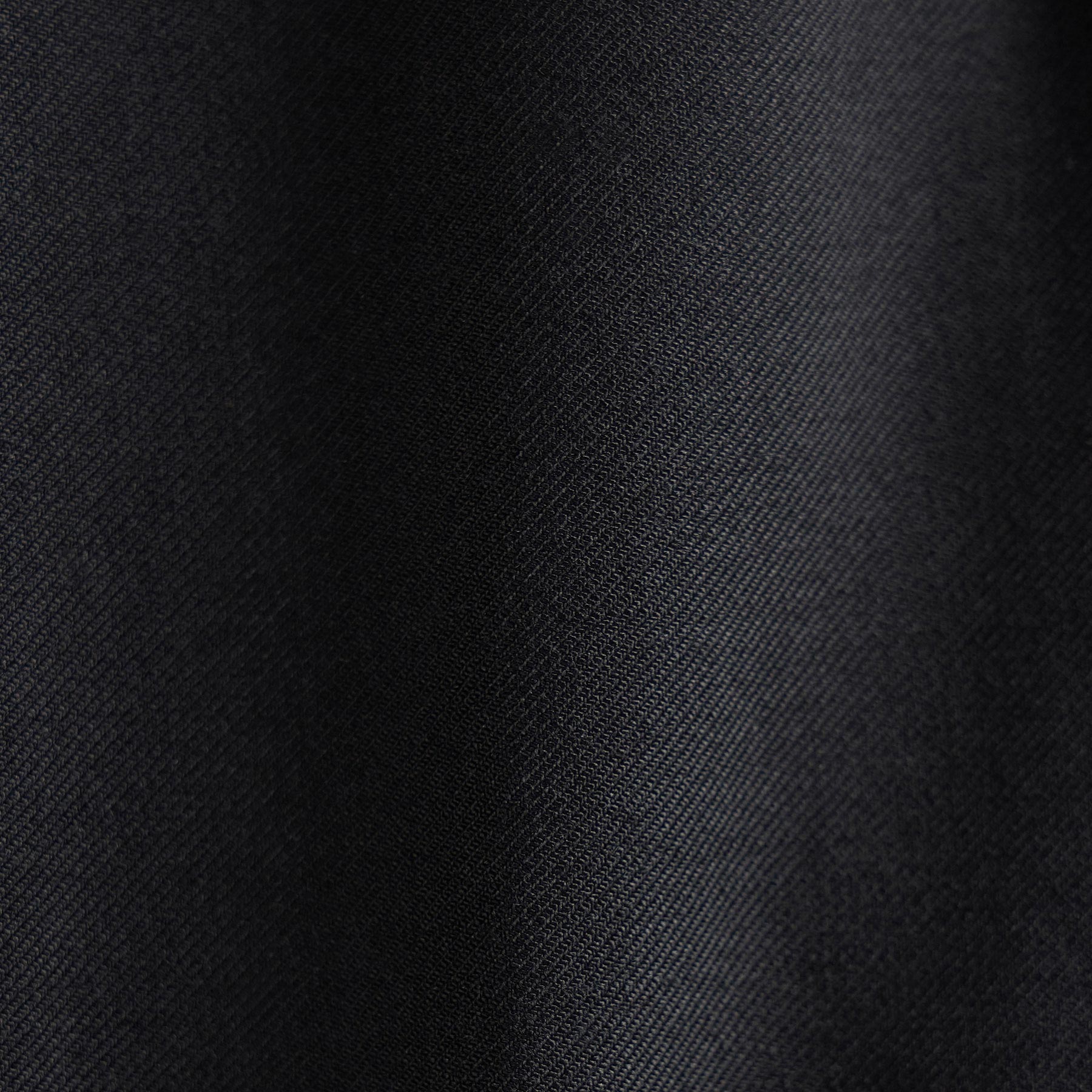 Wool Blend Trouser - Black