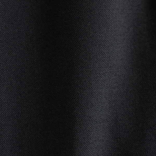 Wool Blend Trouser - Black