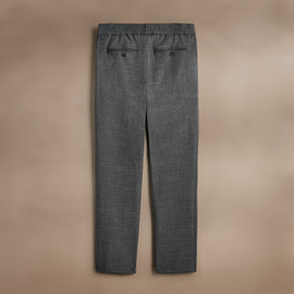 Wool Blend Trouser  in Heather Charcoal | James Perse Los Angeles