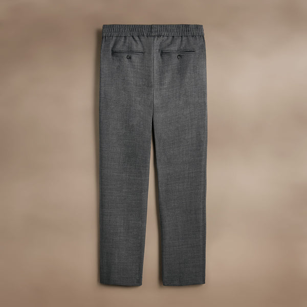 Wool Blend Trouser  in Heather Charcoal | James Perse Los Angeles