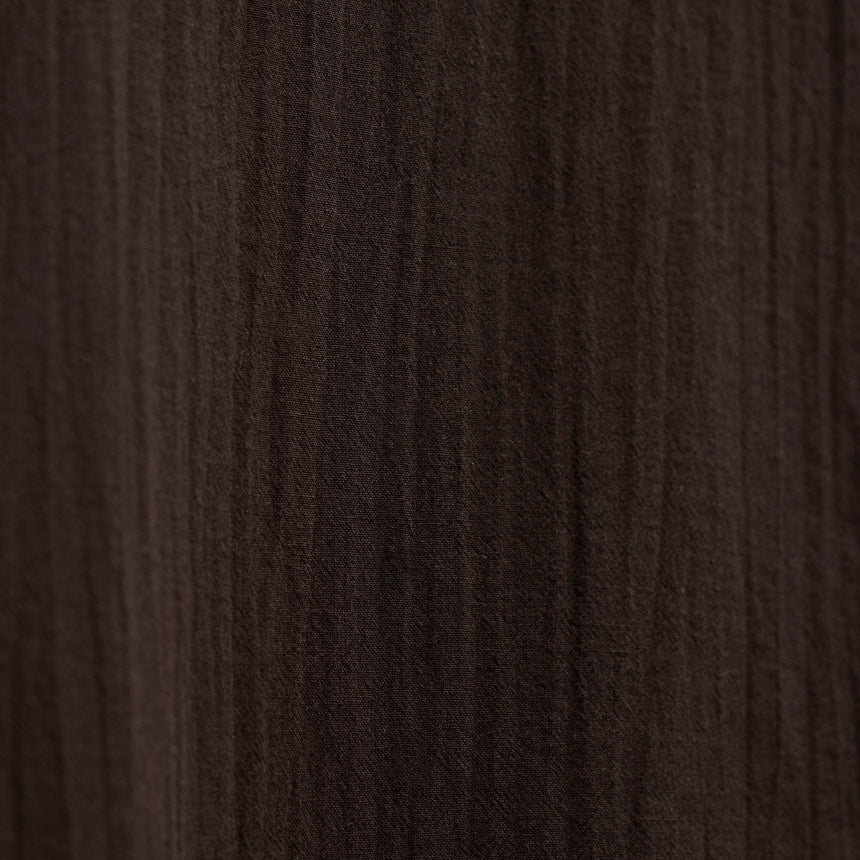 Salt Shrunk Muslin Long Sleeve Shirt in Bark | James Perse Los Angeles