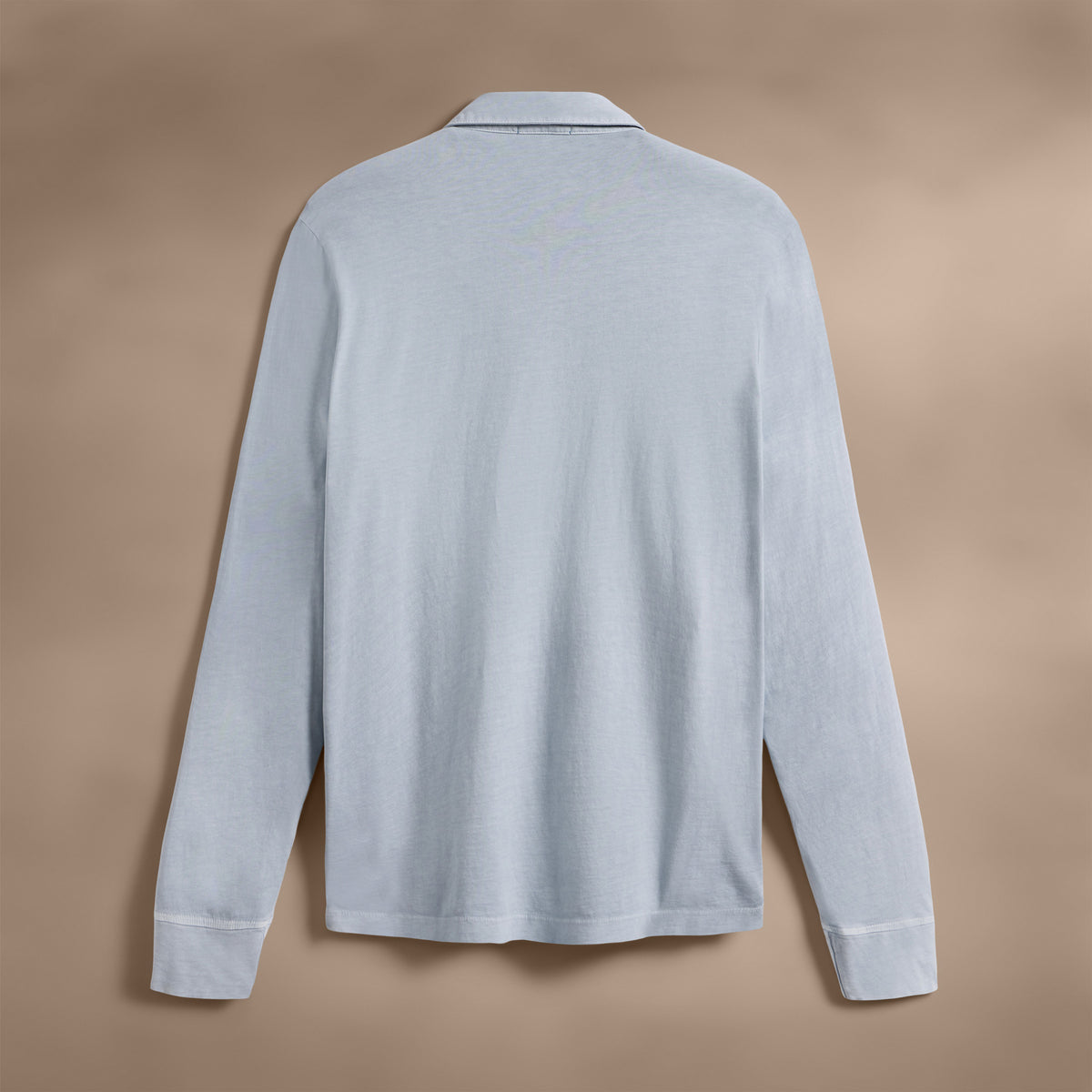 Sueded Jersey Rugby Polo in Grey Glacier Pigment | James Perse Los Angeles