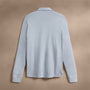 Sueded Jersey Rugby Polo in Grey Glacier Pigment | James Perse Los Angeles