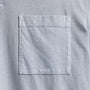 Sueded Jersey Rugby Polo in Grey Glacier Pigment | James Perse Los Angeles