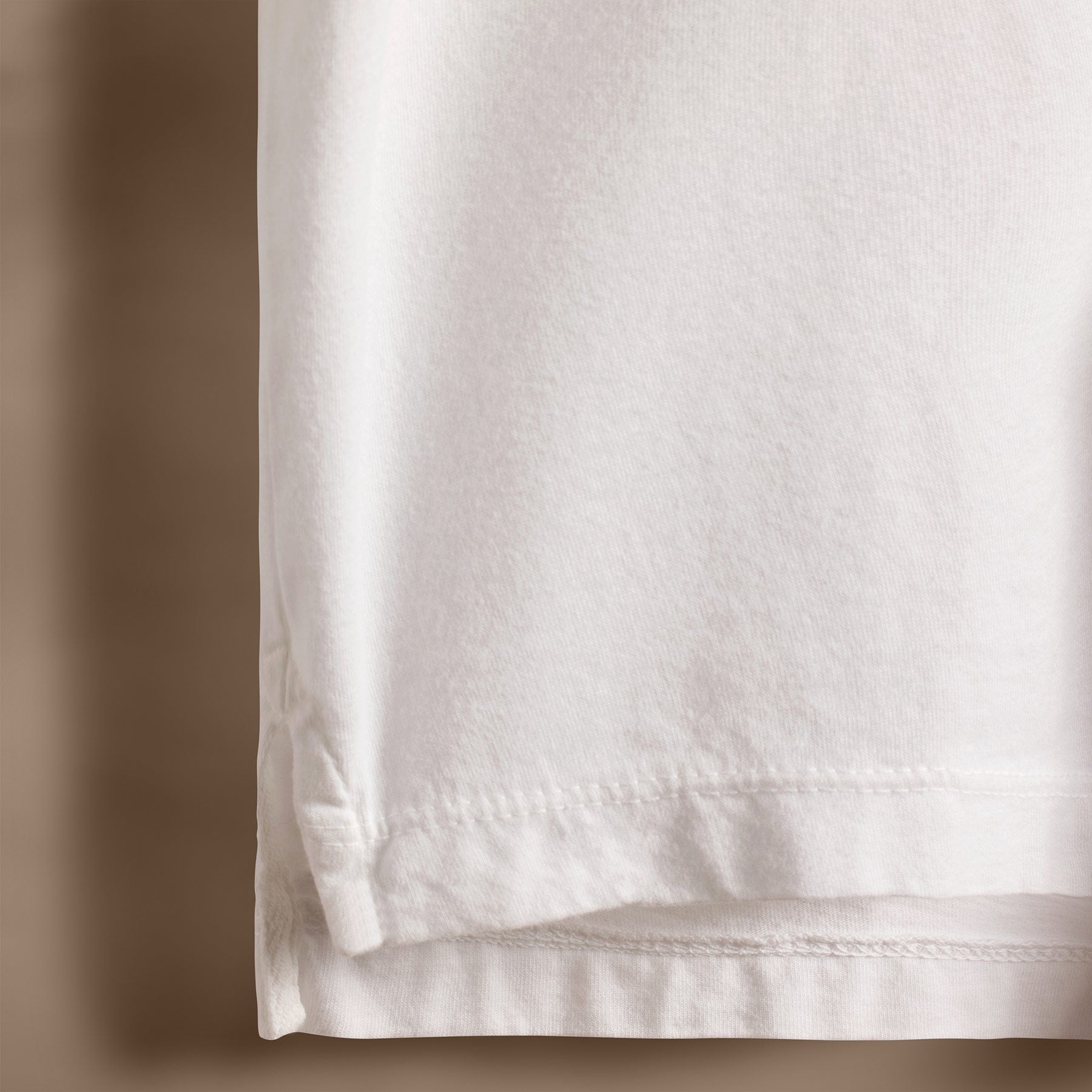 Sueded Jersey Rugby Polo in White | James Perse Los Angeles