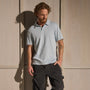 Sueded Jersey Polo in Azure Pigment | James Perse Los Angeles