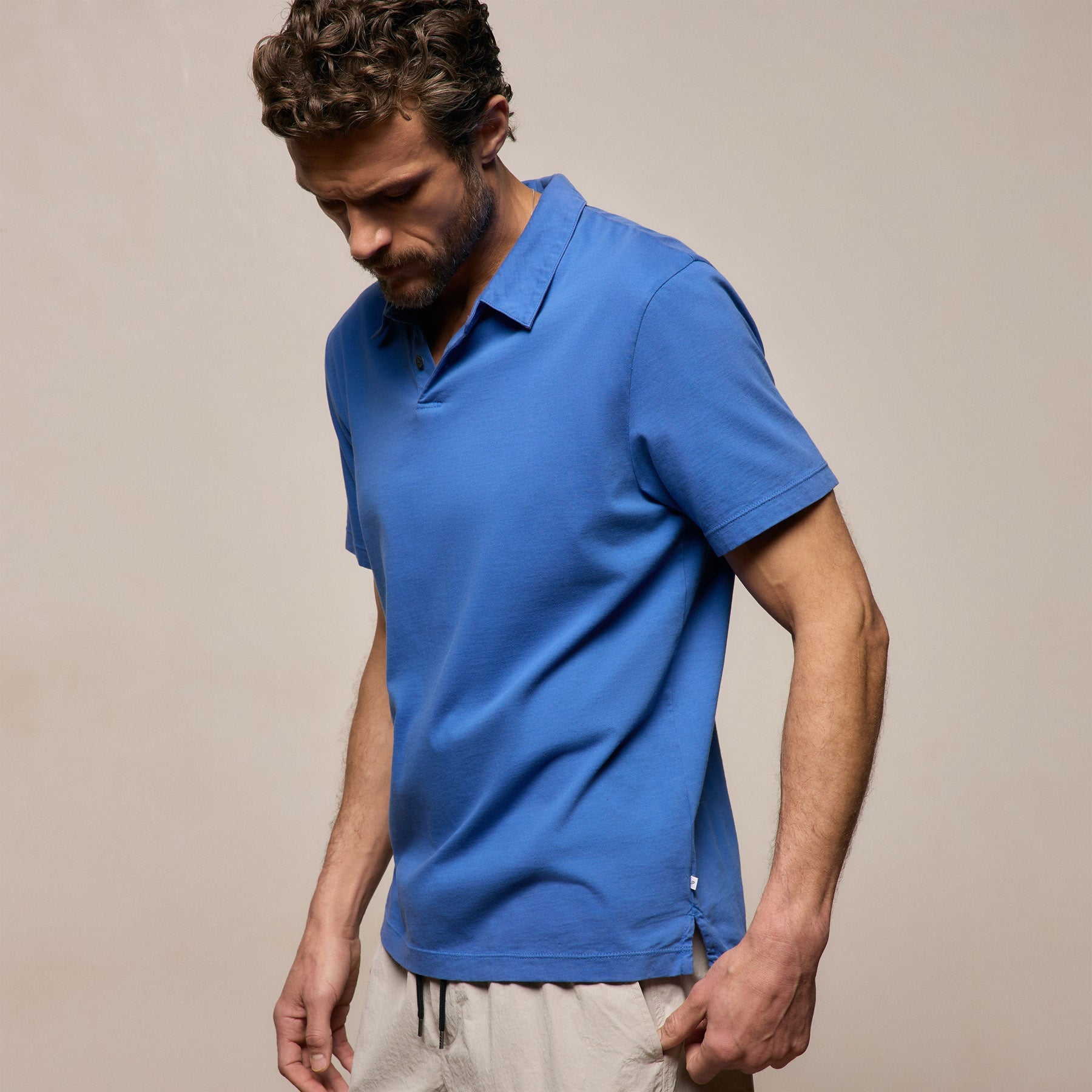 Sueded Jersey Polo from James Perse - $135