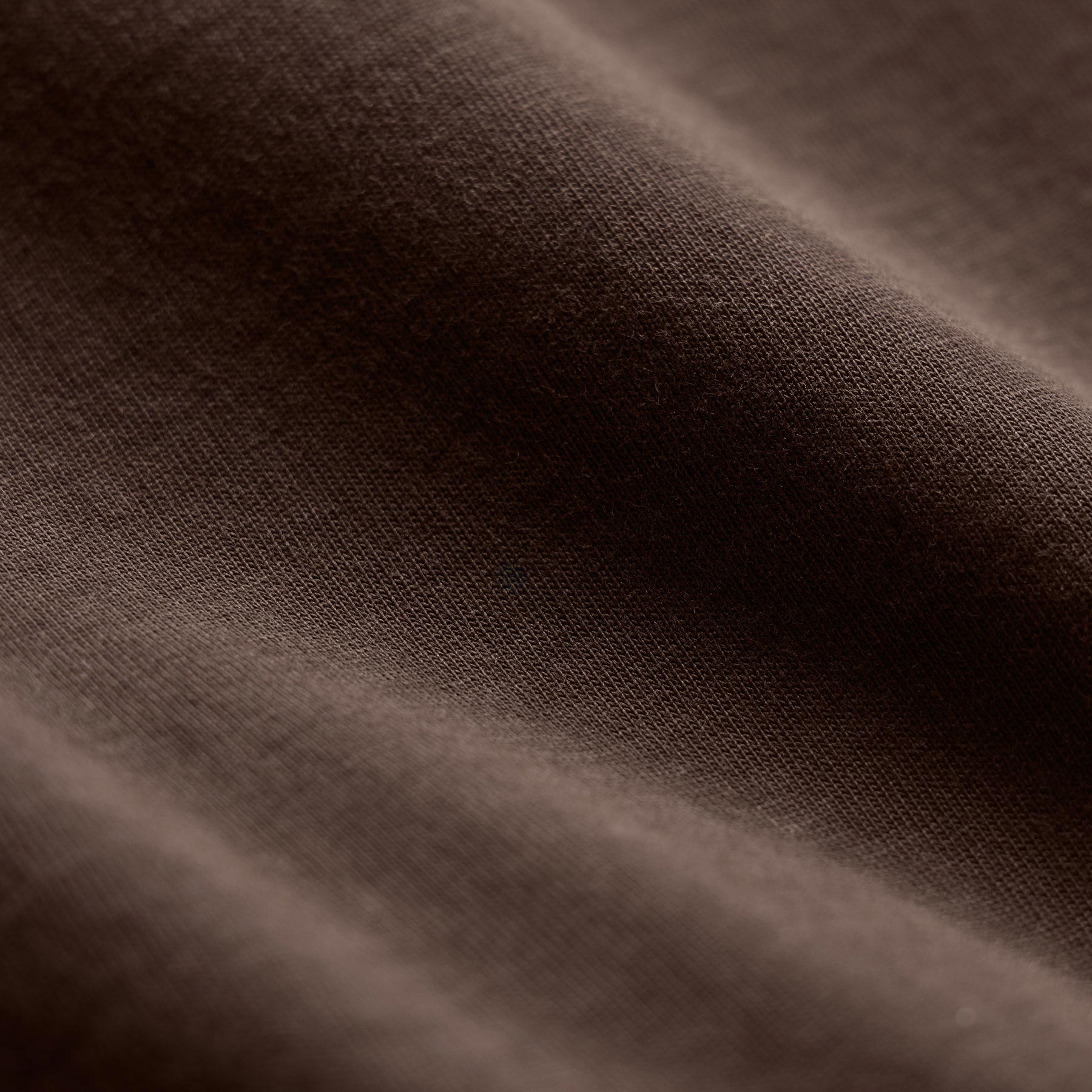 Sueded Jersey Polo in Bark Pigment | James Perse Los Angeles
