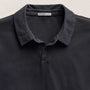 Sueded Jersey Polo in Blue Noir Pigment | James Perse Los Angeles