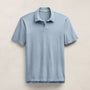 Sueded Jersey Polo in Bluestone Pigment | James Perse Los Angeles