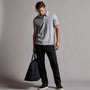Sueded Jersey Polo in Breeze Pigment | James Perse Los Angeles