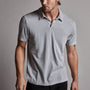 Sueded Jersey Polo in Breeze Pigment | James Perse Los Angeles