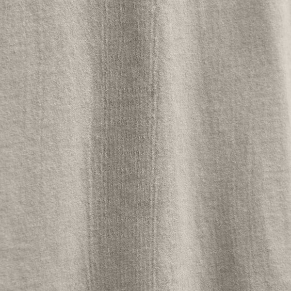 Sueded Jersey Polo in Concrete Pigment | James Perse Los Angeles