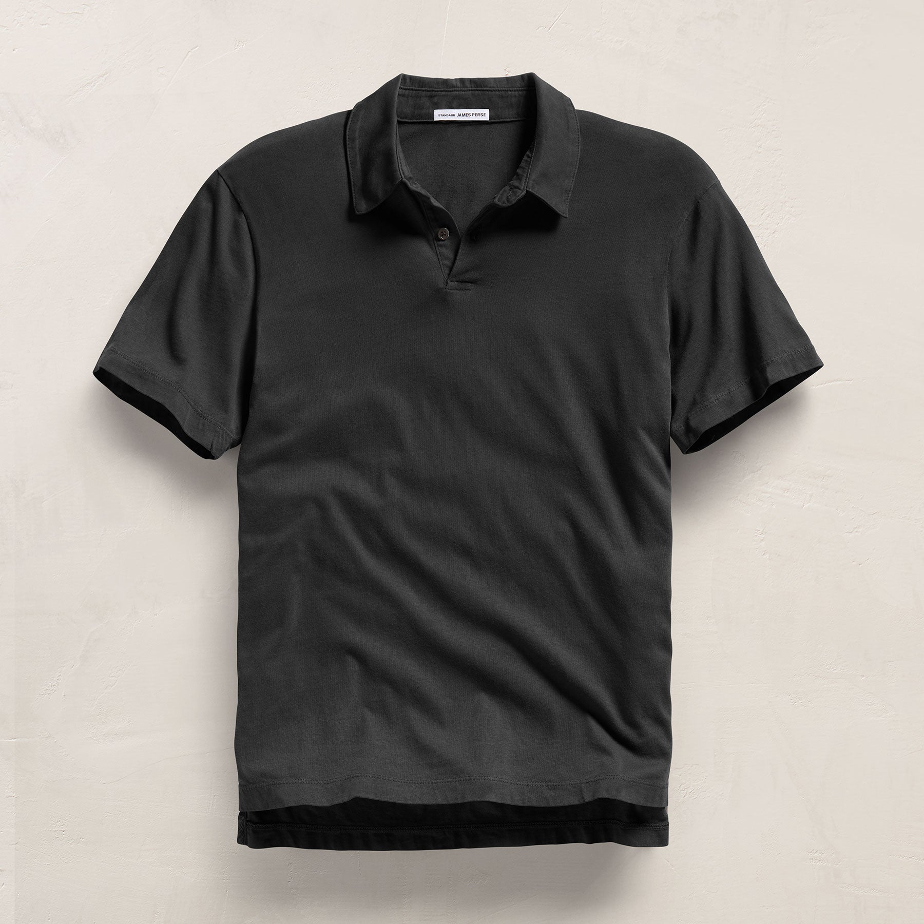 Sueded Jersey Polo