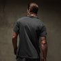 Revised Standard Polo in Carbon Pigment | James Perse Los Angeles