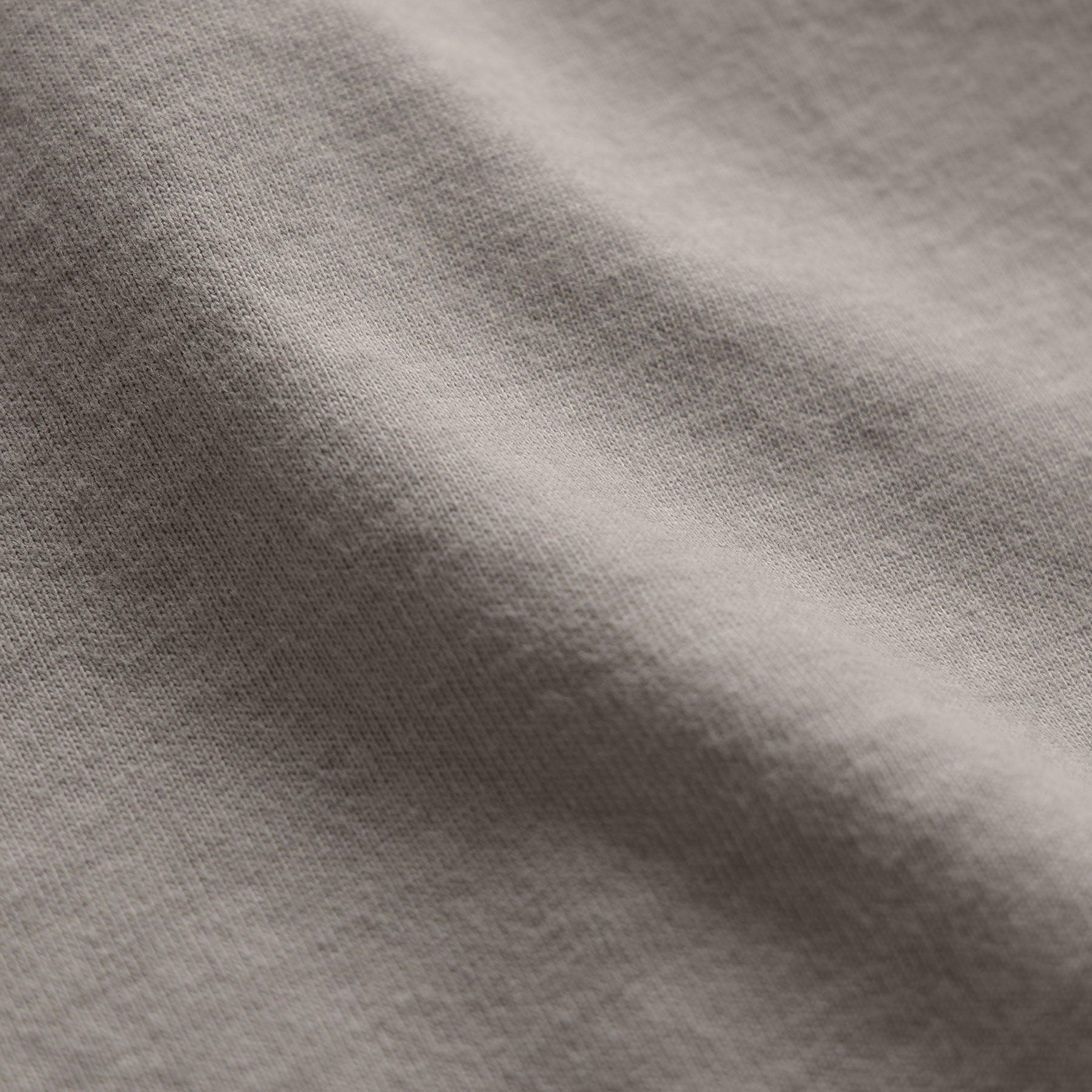Sueded Jersey Polo in Fog Pigment | James Perse Los Angeles