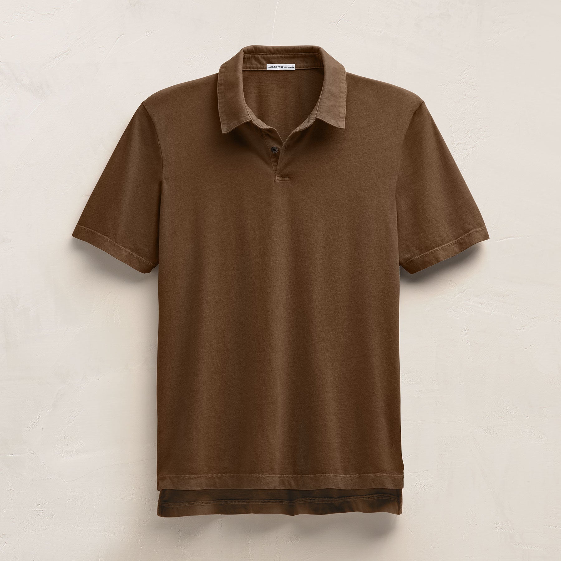 Luxe Lotus Jersey Polo - Birch | James Perse Los Angeles
