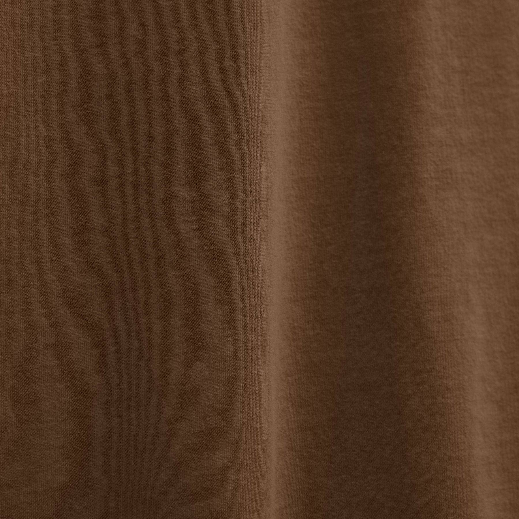 Sueded Jersey Polo in Gingerbread Pigment | James Perse Los Angeles