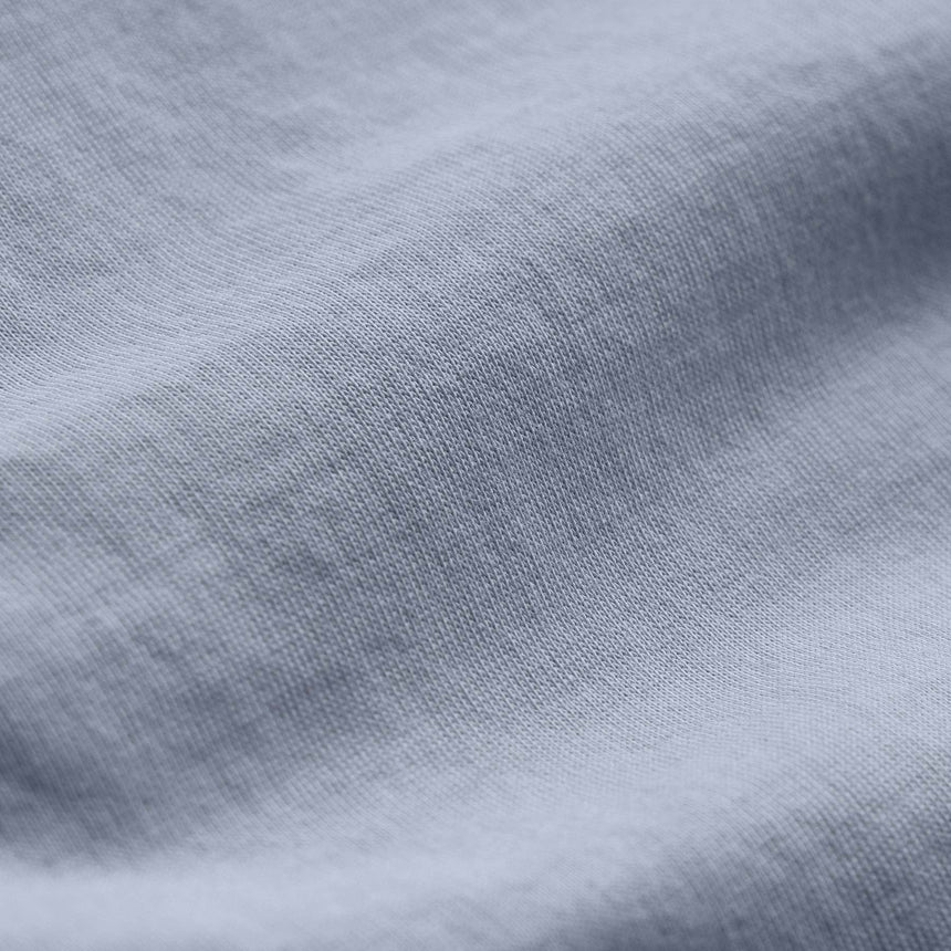 Sueded Jersey Polo in Grey Sky Pigment | James Perse Los Angeles