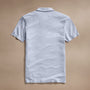Sueded Jersey Polo in Grey Sky Pigment | James Perse Los Angeles