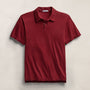Sueded Jersey Polo in Heat | James Perse Los Angeles