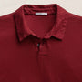 Sueded Jersey Polo in Heat | James Perse Los Angeles