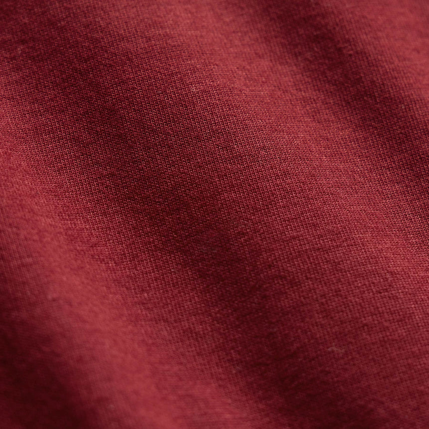Sueded Jersey Polo in Heat | James Perse Los Angeles