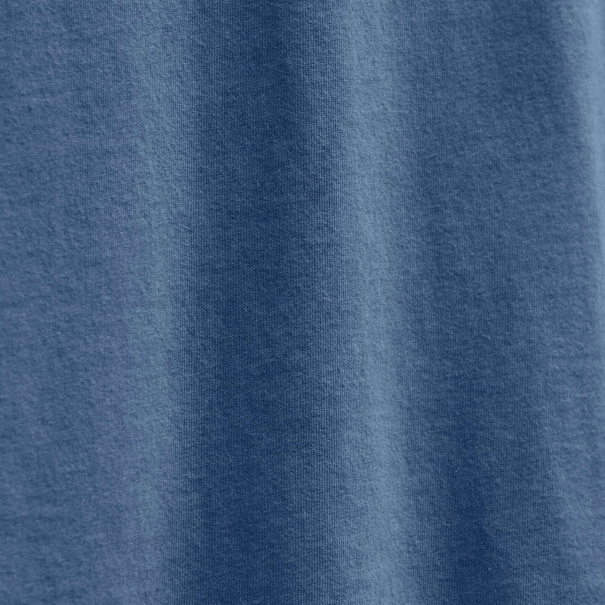 Sueded Jersey Polo in Lake Pigment | James Perse Los Angeles