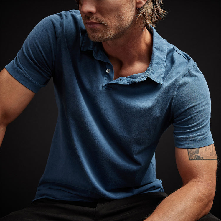 Men's Classic Polo Gift Set in Black, Degas Pigment, Lake Pigment | James Perse Los Angeles