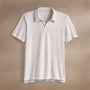 Sueded Jersey Polo in Light Mist Pigment | James Perse Los Angeles