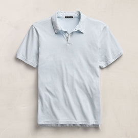 Sueded Jersey Polo in Memory Pigment | James Perse Los Angeles