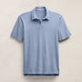 Sueded Jersey Polo in Ocean Pigment | James Perse Los Angeles