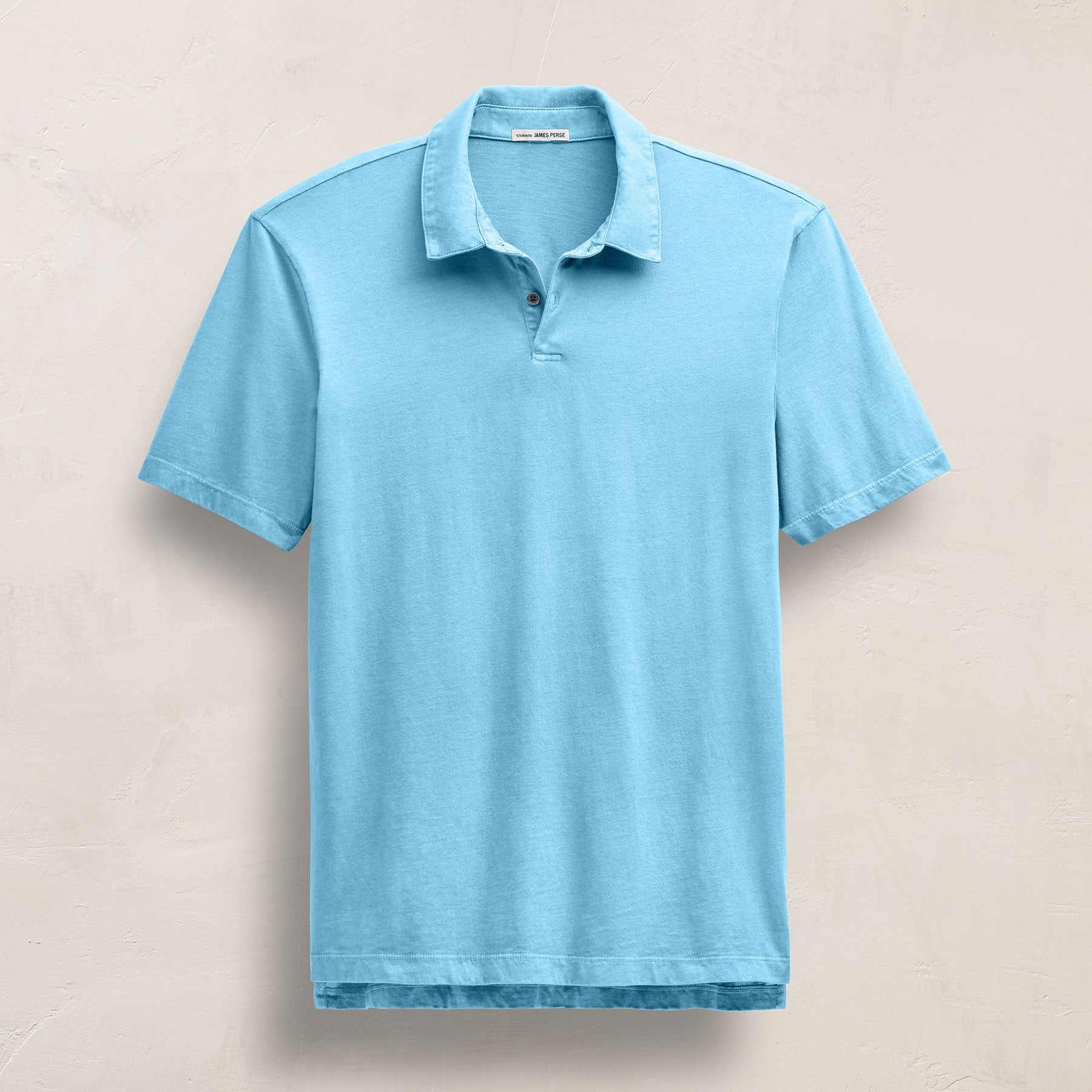Sueded Jersey Polo