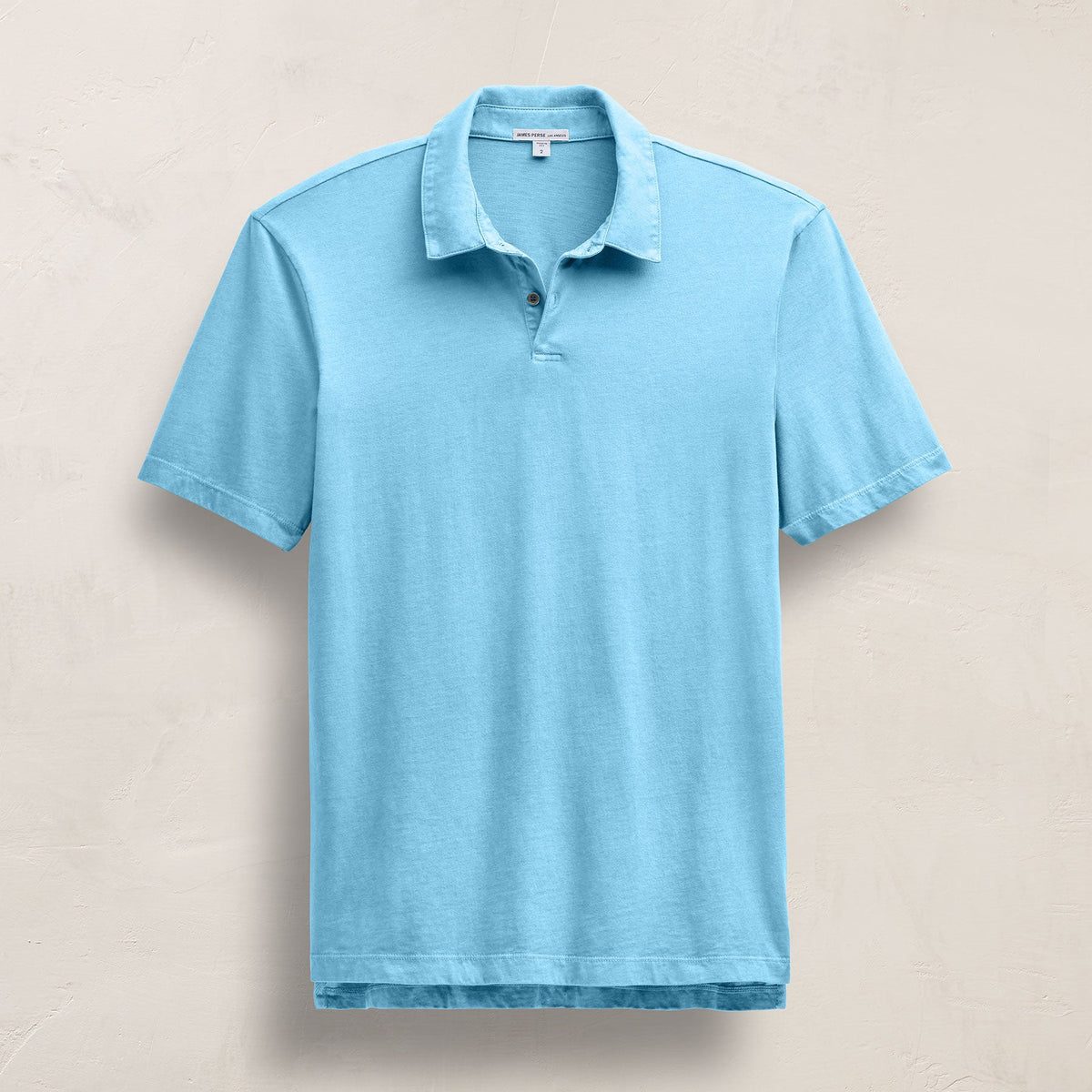 Sueded Jersey Polo in Skipper Pigment | James Perse Los Angeles